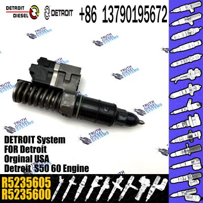 China Inyector de combustible diesel R5235605 Detroit estándar original inyector de 60 series en venta