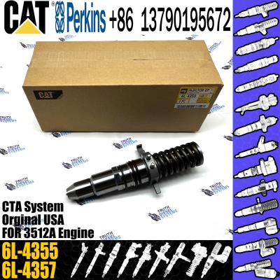 China 3512 engine fuel injector 6L4357 6L-4357 6L4355 6L-4355 6L4360 6L-4360 for sale