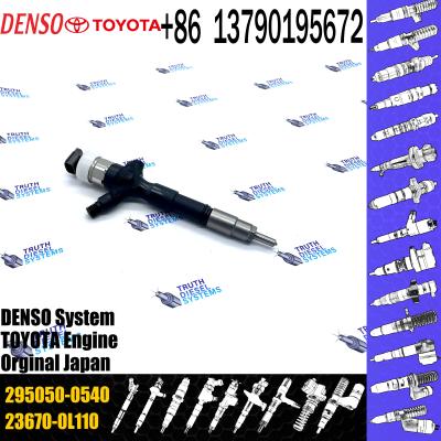 China Toyota HILUX VIGO 2KD engine DENSO diesel injector 23670-30310 2367030310 SM295050-0810 295050-0540 for sale