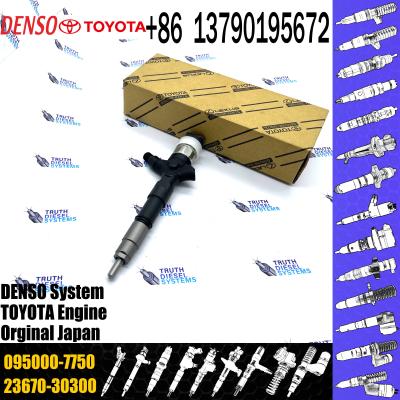 China Fuel Injector 095000-8740 095000-7761 095000-7750 For 23670-0L010 23670-30300, 23670-39275 Te koop