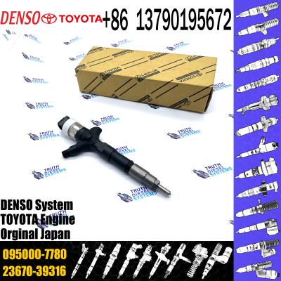 China 23670-30280 095000-7780 9709500-778 To Yota Hilux Prado 1KD-FTV Injector Diesel Fuel Injectors Den So Common Rail Injector à venda