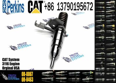 China 140-8413 1408413 0R8867 0R-8867 common rail fuel injector for Caterpillar CAT 3114 3116 3126 for sale