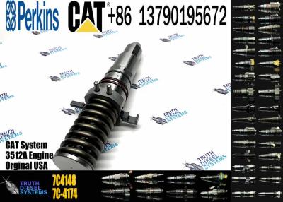 China 3512A Diesel Engine Parts Fuel Injector 4P9077 7C4148 6L4355 0R-8338 10R-1252 for CAT Caterpillar Construction Machinery for sale