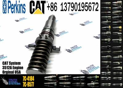 China 3512A Diesel Engine Parts Fuel Injector 6I-3075 7C-4184 7C-9578 10R3053 7E-3381 9Y-0052 for CAT Caterpillar Construction Machinery for sale