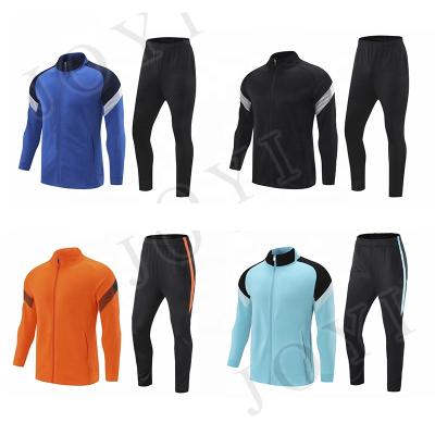 China 2021 New Season Sweatsuit Club Team Football Jackets Soccer Anti-UV Training Tracksuits for sale