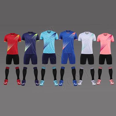 China Quick Dry Soccer Tank Tops Mens Mask Football Wear Set Football Shirts Boys Soccer Uniforms Football Tank Top for sale