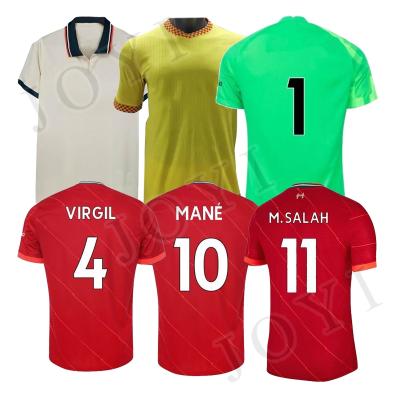 China Feature 2122 Soccer Jersey Set Men Soccer Jersey Team Football Shirt Thai Quality Soccer Jersey Uniforms for sale