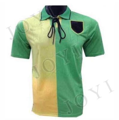 China Wholesale quality vintage thailand feature polyester soccer singlet classic cheap football retro for sale