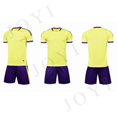 China Quick Dry Top Thai Quality Soccer Uniforms Own Custom Team Sports White Mens Soccer Kits for sale