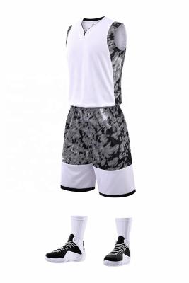 China 2021 New Breathable Custom Basketball Tank Tops OEM China Factory Sublimation Basketball Uniforms for sale