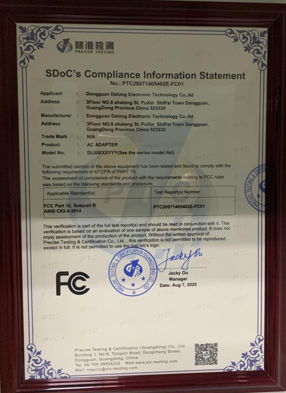 FCC - Dongguan New Saiteng Ecommerce Co., Ltd.