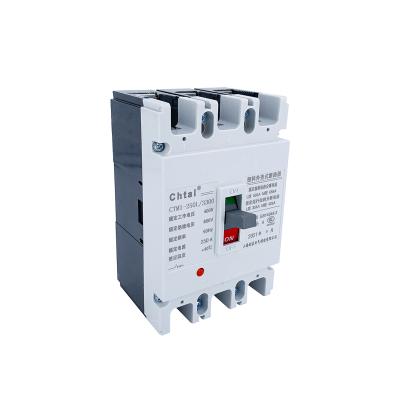 China Chtai CTM1-250L 100A to 250A mccb main miniature circuit breaker motorized mccb 200a 3p manufacturer CTM1-250L China for sale