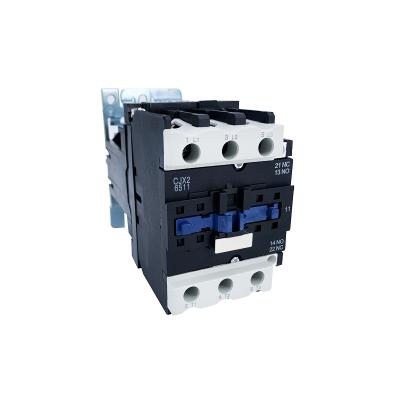 China DC Contactors 65A CJX2-6511 Classic Type LC1/CJX2 3phase Low Voltage 3poles DC Motor DC Contactor 3P+NO/NC Magnetic Contactor for sale