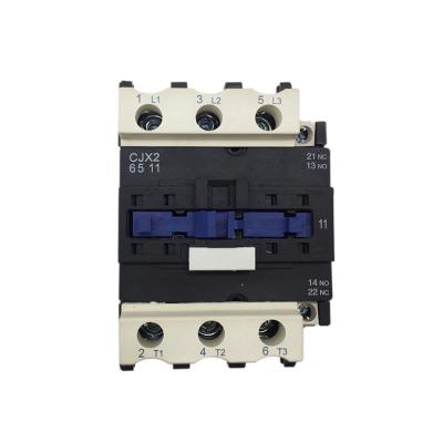 China AC Motor Good Price AC Contactor CJX2-6511 3 Phase Magnetic Contactor General Electric Contactor 24v 120v 240v Air Conditioner OEM ODM for sale