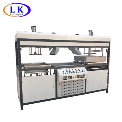 China Semi Automatic Machinery Repair Shops Double Stations Blister Vacuum Forming Machine for sale