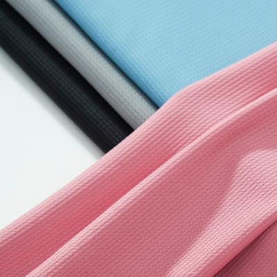 China Custom high elasticity nylon spandex moisture wicking OEM dye yoga pants sports gym for clothing bra waffle knit fabric for sale