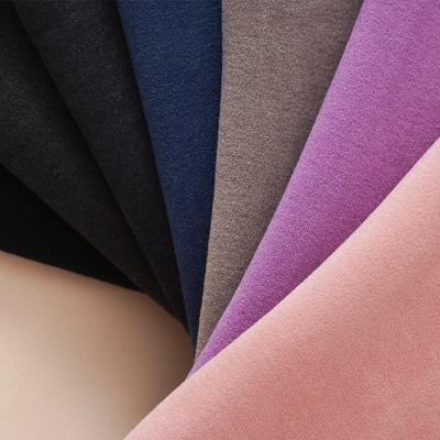 China Light and soft hot sale double sided brushed cotton viscose spandex fiber fabric printed acrylic knit knit fabrics underwear leggings for sale