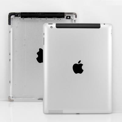 China 4G Versions Sliver iPad 4 Back Cover Housing Replacement for Tablet Repair Parts for sale