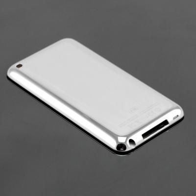 China Sliver Back Cover for iPod Touch 4 Replacement with Metal Material for sale