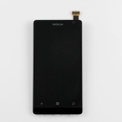 China Schwarzer ursprünglicher LCD-Bildschirm-Ersatz Nokias Lumia 800, Smartphone-LCD-Bildschirm zu verkaufen