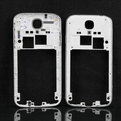 China Silver Samsung Galaxy S4 Frame Replacement with Side Power and Volume Control Buttons for sale