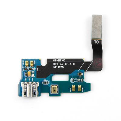 China Samsung Replacement Parts Dock Connector Charging Port Flex Cable for Galaxy Note 2 for sale