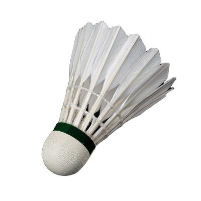 China Training OEM Durable half feathered duck feather badminton ball for sale