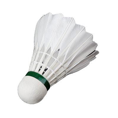 China Training OEM Super durable goose feather badminton shuttlecock for sale