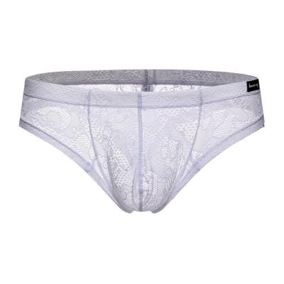 China Chinese antibacterial factories sell sexy men's lace underwear and men's bikini underwear. for sale