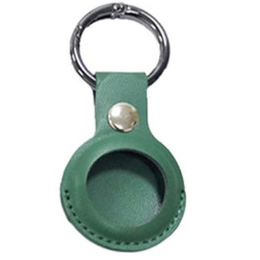 China Factory Direct Wholesale Key Chain Classic Compatible With Airtag Case Genuine Leather Case For Airtag for sale