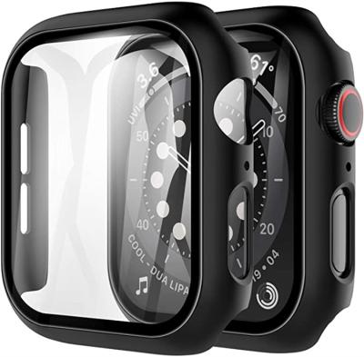 China Casual Case with Built-in Tempered Glass Screen Protector for Apple Watch Compatible with Apple Watch Case for sale