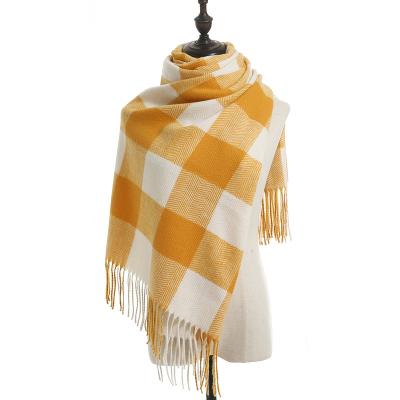 China European and American style hot sale printing elegant cashmere scarf women with soft apply to spring for sale