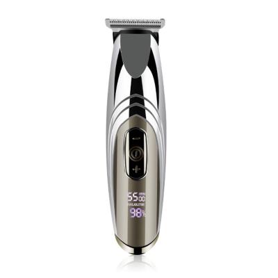 China Household made in china top quality display professional rechargeable cordless led trimmer for sale