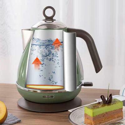 China 360 Degree Kettle Home Appliance Kitchen Appliances Stainless Steel Low Rotation Electric Kettle for sale