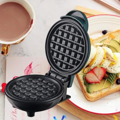 China Outdoor Nonstick Machine Mini Personal Electric Waffle Maker Fresh Touch Breakfast Waffle Maker for sale