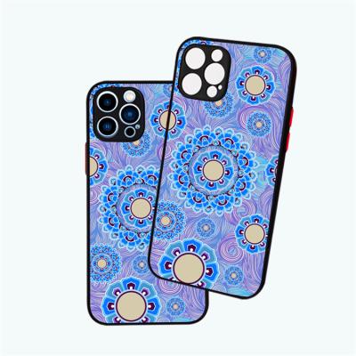 China Shockproof hot new product can be customized printing anti-collision shock absorption blue pattern mobile phone case for sale