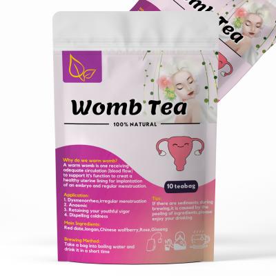 China Natural Female Fibroid Detox Herbal Hot Tea Womb Detox Womb Treatment Infertility Herbal Tea for sale