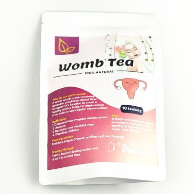 China Womb Treatment Traditional Organic Fibroid Tea Flower Female Fertility Tea For Women Womb Detox Hot Tea for sale