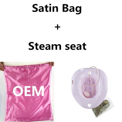 China SPA Factory Direct Sale Vaginal Steaming Seat With Satin Bag for sale