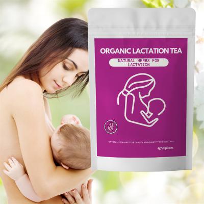 China SUNTRANIER Organic Nurturing Tea Tea Bags Nursing Tea Lactation Care Herbs Increase Breastmilk Breastmilk for sale