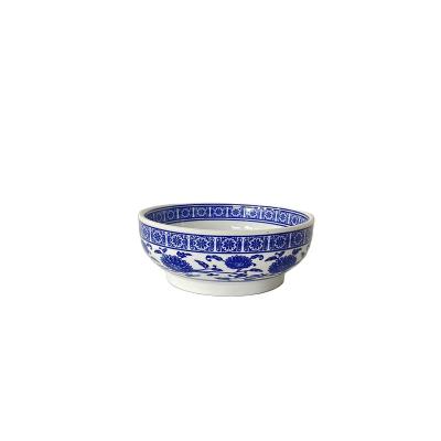 China High quality disposable sale blue and white soup bowl in china noodle bowl for sale