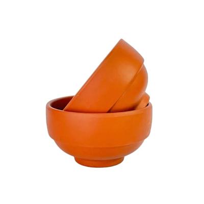 China Viable Clay Ceramic Serving Bowl Porcelain Soup Bowl for sale