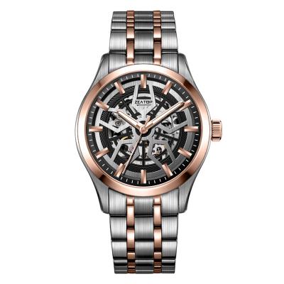 China Custom Made Non Specific No Battery Luxury Mens Automatic Mechanical Wrist Watch for sale