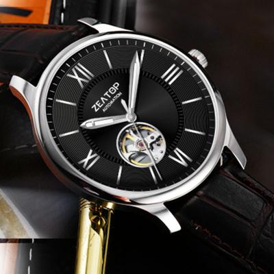 China Luminous Hands Japanese 82S0 Movement Polished Mechanical Watches For Men for sale