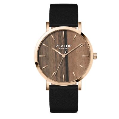 China 2022 New Water Resistant Mannequin Wood Watches Men Wristwatch for sale