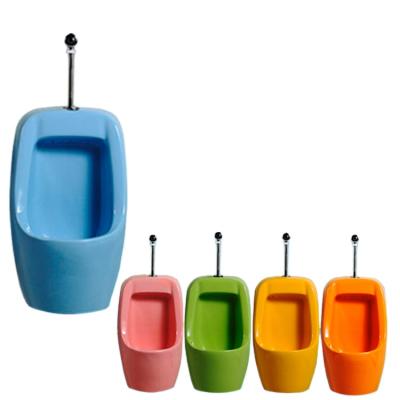 China Colorful Small Size Modern Wall-Hung Urinal Urinal For Kids Children for sale