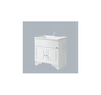 China Modern Professional Manufacturer Custom Size Laundry Ceramic Sink Basin Cabinet for sale