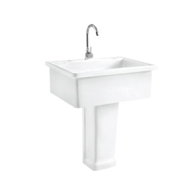 China Modern High Rate Small Rectangular Bathroom Kitchen Vanity Single Rate Redemption Sink Wholesale for sale