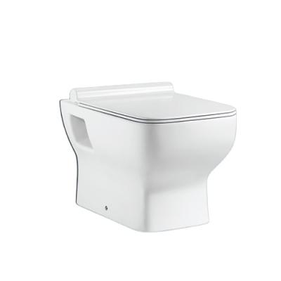 China Creative Innovative Flush Design Flush Design Automatic Operation Toilet Square Cheap One Piece Ceramic Automatic Operation Toilet for sale