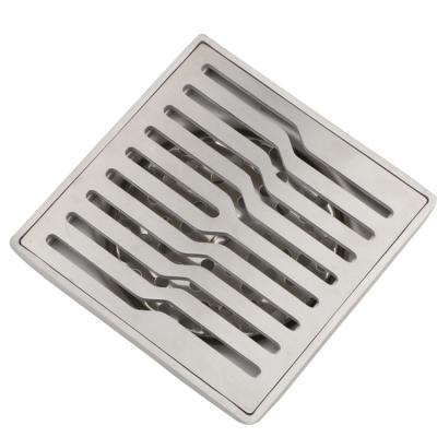 China Smooth Unobstructed Drainage Easy To Clean Widely Used Grades Cross Consolidation Top Quality Toilet Floor Drain Stainless Strainer for sale